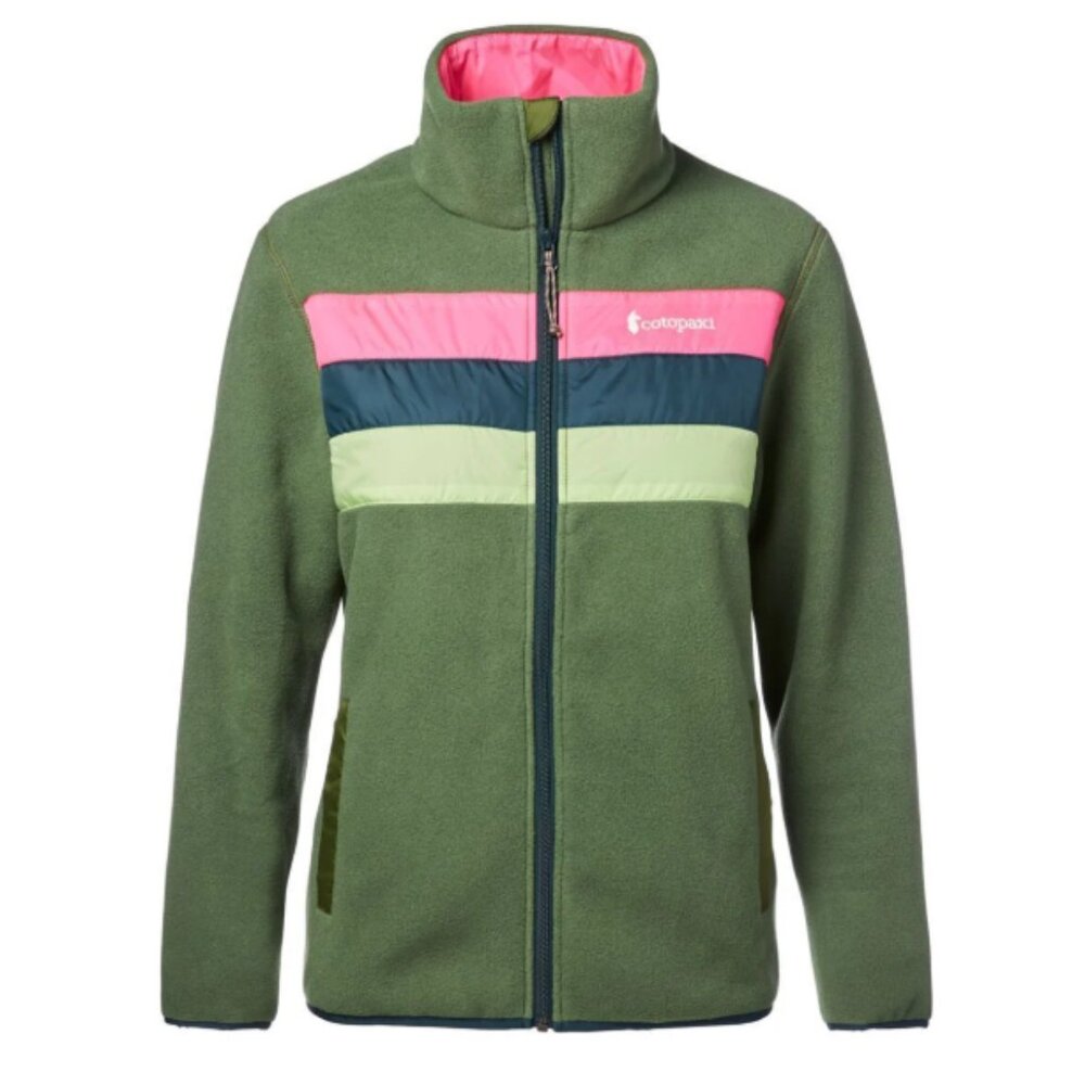 Cotopaxi Teca Fleece Zip-Front Jacket in Moon Flower Size M
